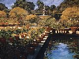 Famous Gardens Paintings - Boboli Gardens - Florence